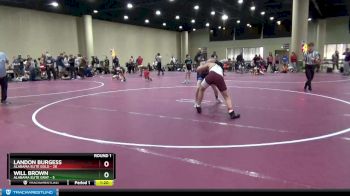 140 lbs Round 1 (6 Team) - Landon Burgess, Alabama Elite Gold vs Will Brown, Alabama Elite Gray