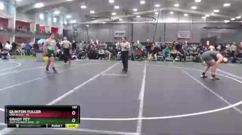 285 lbs Cross Bracket (8 Team) - Quinton Fuller, Iowa Black vs Grady Fey, South Dakota Rage