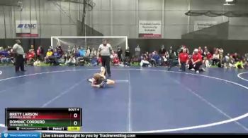 80 lbs Round 2 (6 Team) - Dominic Cordero, Tennessee Red vs Brett Larson, Nebraska Silver