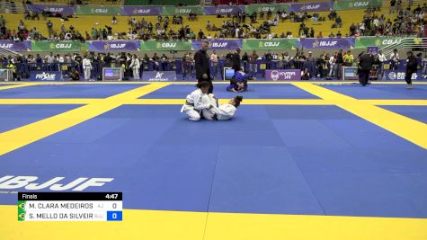 MARIA CLARA MEDEIROS B. C. QUINT vs SOPHIA MELLO DA SILVEIRA 2024 Brasileiro Jiu-Jitsu IBJJF