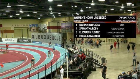 Women's 400m, Prelims 10