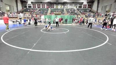 61 lbs Round Of 16 - Brantley Prine, South Georgia Athletic Club vs Caleb Sumrall, South Forsyth WAR Wrestling Club