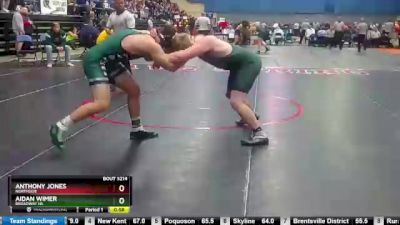 3 - 190 lbs Cons. Round 1 - Aidan Wimer, Broadway HS vs Anthony Jones, Northside