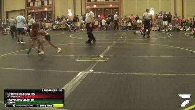 70 lbs Cons. Round 2 - Matthew Amelio, Olympic vs Rocco DeAngelis, Gotham City