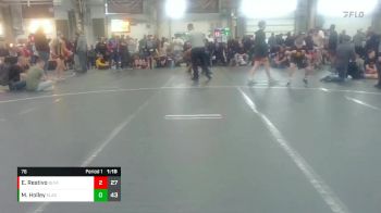 76 lbs Round 6 (8 Team) - Max Holley, Elite Athletic Club vs Evan Restivo, Black Fox Academy