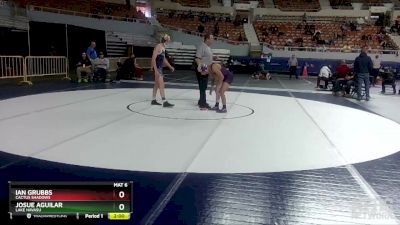 D2-132 lbs Quarterfinal - Josue Aguilar, Lake Havasu vs Ian Grubbs, Cactus Shadows