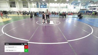 82 lbs Consi Of 8 #2 - Joseph Cappuchi, Smitty's Wrestling Barn vs Michael Soucie, Overcomer Training Center