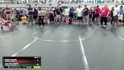 52 lbs Semis & 1st Wrestleback (8 Team) - Kolton Smith, Florida Scorpions vs Knox Payne, Georgia United