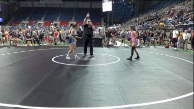 106 lbs Rnd Of 16 - Reanah Utterback, Iowa vs Amelia Murphy, Indiana