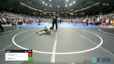 61 lbs Round Of 16 - Kipton Youngs, Piedmont vs Kason Wolfe, Keystone Wrestling Club