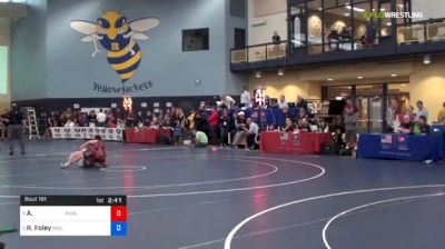 57 kg Consolation - Aaron Cashman, Pinnacle(MN) vs Rayvon Foley, Michigan State