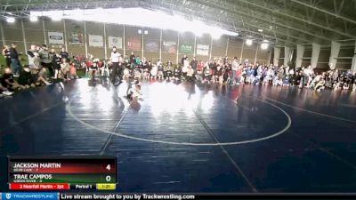 54 lbs Champ Round 1 (16 Team) - Trae Campos, Green River vs Jackson Martin, Bear Cave