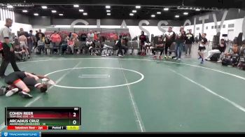80 lbs Placement Matches (8 Team) - Cohen Reer, Team Ohio (OH) vs Arcadius Cruz, Aggression Legionaries