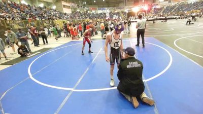 100 lbs Round Of 16 - Luiz Arballo, Glenwood Springs Middle School vs Noah Hope, Duran Elite