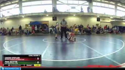 63 lbs Cons. Round 2 - Jaxon Stetler, Rhyno Academy Of Wrestling vs Finn Beattie, HSE Wrestling Club