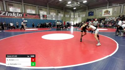 126 lbs Consi Of 8 #2 - Salvador Ardon, Camarillo vs Jacob Estrada, Monache