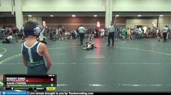 56 lbs Round 2 (6 Team) - Robert Gibbs, Backyard Brawlers vs Gavin Cooper, Contenders Wrestling Academy Green