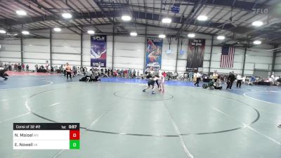 119 lbs Consi Of 32 #2 - Nico Maisel, WV vs Eoin Nowell, VA