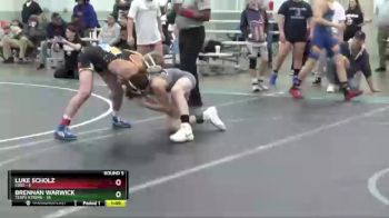 115 lbs Round 5 (8 Team) - Brennan Warwick, Terps Xtreme vs Luke Scholz, Edge