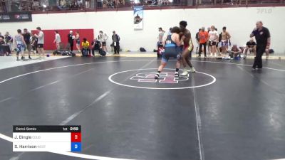 97 kg Consolation - Jasiri Dingle, Cougar Wrestling Club vs Sage Harrison, Western Colorado Wrestling Club