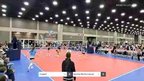 Impact vs Sports Performance - 2022 JVA World Challenge presented by Nike - Expo Only