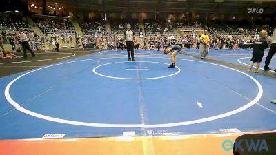 67 lbs 5th Place - Michael Hess, Salina Wrestling Club vs Sammy Cox, Blaine County Grapplers