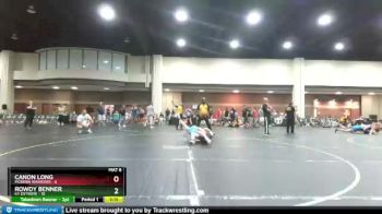 130 lbs Quarterfinals (8 Team) - Rowdy Benner, Ky Extreme vs Canon Long, Modern Warriors