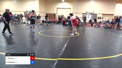 65 kg Cons 64 #2 - Trey Kaupp, South Side Wrestling Club vs Alex Mentzer, Viking RTC