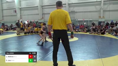 89 lbs Pools - Jade Adkins, NE United (OH) vs Carly Jox, PA West