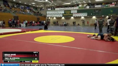 285 lbs Champ. Round 3 - Tevita Taufa, San Marcos vs Timmie Barnes, Boulder City