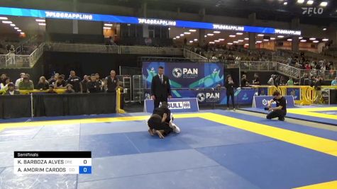 KLEBER BARBOZA ALVES vs ANDREW AMORIM CARDOSO 2024 Pan Jiu Jitsu IBJJF Championship