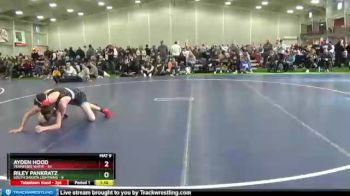 130 lbs Round 1 (6 Team) - Ayden Hood, Tennessee White vs Riley Pankratz, South Dakota Lightning