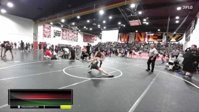 132 lbs Champ. Round 2 - Isaac Gonzalez, Western vs Johnny Ballard, Beverly Hills