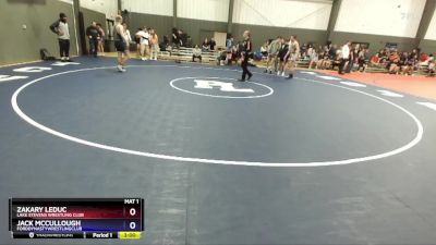 175 lbs Cons. Round 2 - Zakary LeDuc, Lake Stevens Wrestling Club vs Jack McCullough, FordDynastyWrestlingClub