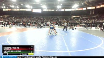 170 lbs Cons. Round 2 - Michael Killingstad, Borah vs Kingston Thomas, Bend Senior