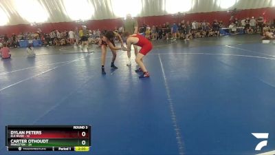 150 lbs Round 3 (16 Team) - Dylan Peters, Elk River vs Carter Othoudt, Princeton