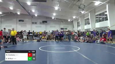 153 lbs Pools - Wyatt Cooksey, SouthTown Savages vs Garrin Arthur, Ohio Guts & Glory