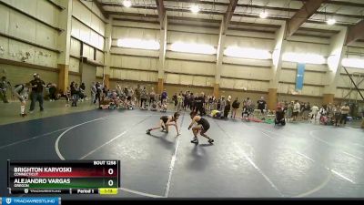 101 lbs Semifinal - Alejandro Vargas, Oregon vs Brighton Karvoski, Connecticut