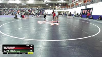 184 lbs Quarterfinal - Elisha Faison, Indian Hill Community College vs Jameel Coles, Grand View (Iowa)