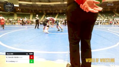 285 lbs Final - Kendrick Vande Velde, Ogden's Outlaws Wrestling Club vs Redmond Lindsey, Norman Grappling Club