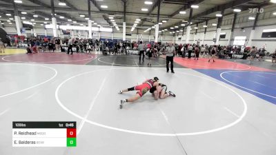 109 lbs Consi Of 8 #2 - Parker Reidhead, Mogollon vs Estevan Balderas, Bear WC