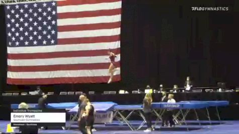 Emory Wyatt - Individual Trampoline, Southlake Gymnastics - 2021 USA Gymnastics Championships