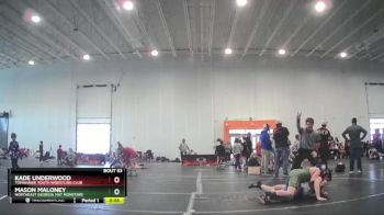 Round 5 - Mason Maloney, Northeast Georgia Mat Monstars vs Kade Underwood, Tomahawk Youth Wrestling Club