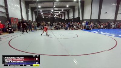 63 lbs Cons. Round 3 - Ariston Hanvichith, Barlow Mat Club (DBA Barlow Wrestling) vs Drew Blankenship, CNWC Concede Nothing Wrestling Club