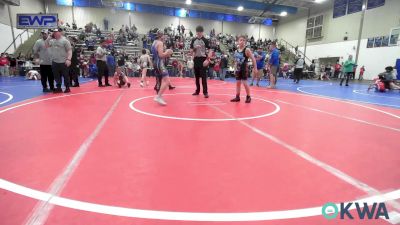 96 lbs Quarterfinal - Ryker Mefford, Salina Wrestling Club vs Declan Forrest, Vinita Kids Wrestling