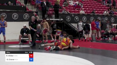 80 kg 3rd Place - Ryder Wilder, Camden County High School Wrestling vs Gavin Craner, Michigan Grappler Training Center