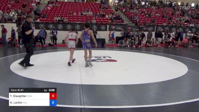 41 kg Cons 16 #1 - Titus Slaughter, Ironclad Wrestling Club vs Kash Larkin, Valiant Wrestling Club