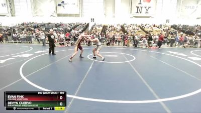 160 lbs Champ. Round 2 - Evan Fink, Colonie Wrestling vs Devyn Cuervo, Gouverneur Wrestling Club