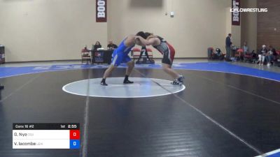 125 kg Cons 16 #2 - Gavin Nye, CSU Pueblo Wrestling RTC vs Victor Lacombe, Lehigh Valley Wrestling Club