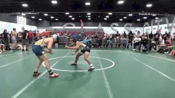 129 lbs Quarterfinals (8 Team) - Cole Byler, PA Alliance vs Angelo Vargo, Indiana Outlaws
